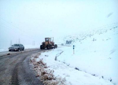 گزارش شرایط راه ها ، برف و باران در جاده های 18 استان